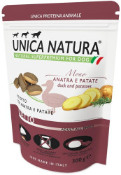 Unica Natura Mono Печенье с уткой и картофелем 300г