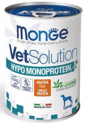 Monge VetSolution Hypo Monoprotein Dog (Утка), 400г × 12шт