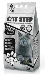 Cat Step Compact White Carbon 5л- фото