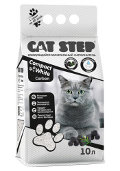 Cat Step Compact White Carbon, 10л- фото