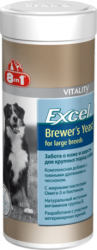 8in1 Excel Brewer's Yeast for large Breed 80 таб 