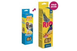 RIO Sticks Для волн. попугаев и экзотов (Мед), 2х40 г