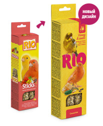  RIO Sticks Для канареек (Мед, семена), 2х40 гр